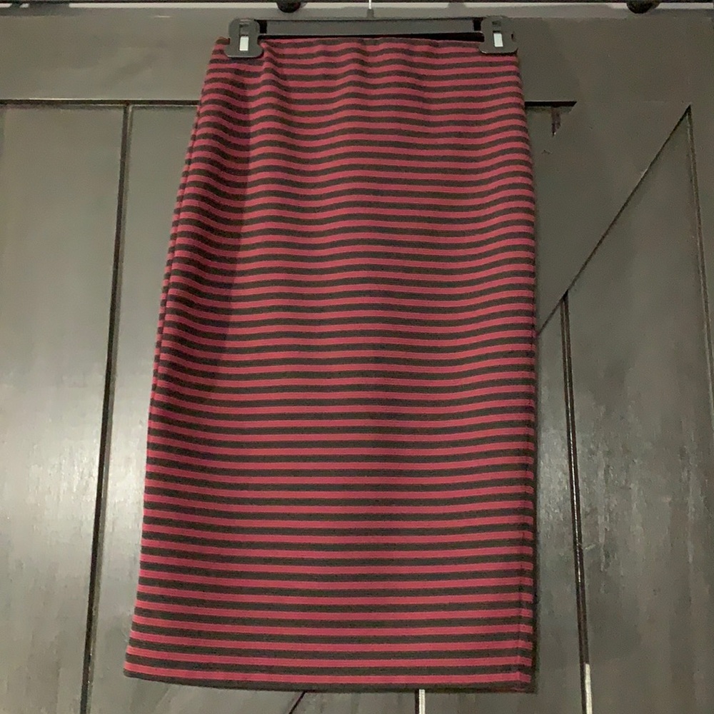 Striped skirt